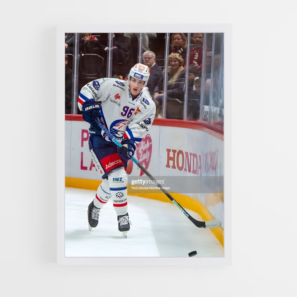 Poster Duel Tchèque – affiche Hockey sur glace (vue 3)